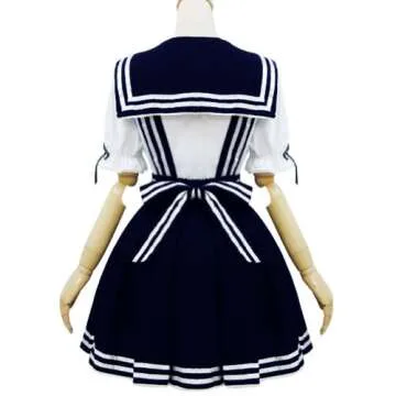 Navy Sailor School Girl Uniform - Cosplay Costumes for Women
