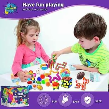 75 PC Ultimate Fidget Toys Pack for All Ages
