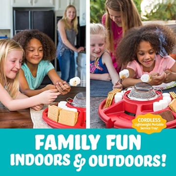 Sterno 70260 Smores Maker Tabletop Indoor Outdoor Smore Maker, One Size, Red