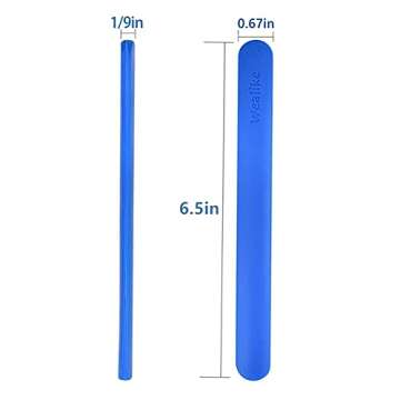 Wealike 5PCS Silicone Stir Stick for Resin,Epoxy,Paint,Molds,Acrylic,DIY Crafts Accessories,Reusable Stirrer