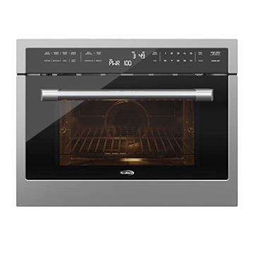 KoolMore 24 Inch Built-in Convection Oven Microwave Combo