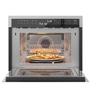 KoolMore 24 Inch Built-in Convection Oven Microwave Combo