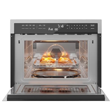 KoolMore 24 Inch Built-in Convection Oven Microwave Combo