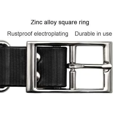 Durable Waterproof Dog Collar for Small Breeds - Yellow