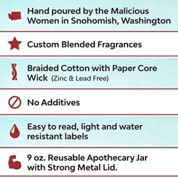 Malicious Women Candle - Engaged AF Pink Chandelier 9oz