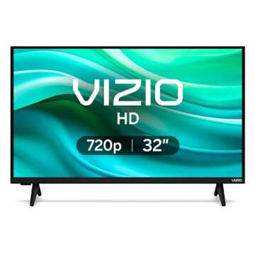 VIZIO 32-inch HD Smart TV 720p LED w/Alexa Compatibility, Google Cast Built-in, Bluetooth Headphone ...
