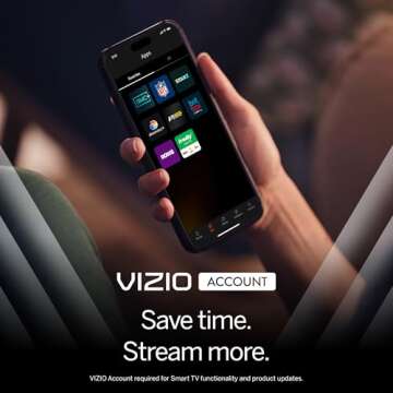 VIZIO 32-inch HD Smart TV 720p LED w/Alexa Compatibility, Google Cast Built-in, Bluetooth Headphone Capable (VHD32M-08, New)