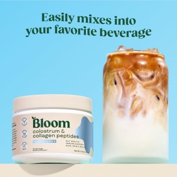 Bloom Nutrition Bovine Colostrum Powder for Health and Beauty