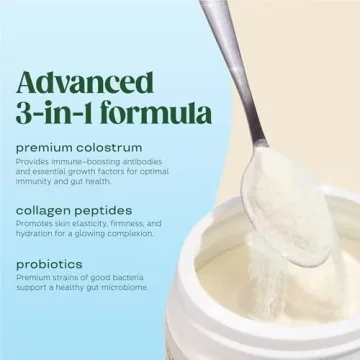 Bloom Nutrition Bovine Colostrum Powder for Health and Beauty