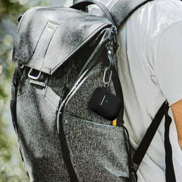 Woyinger AirPods Case Cover with Cleaner Kit, Silicone Black