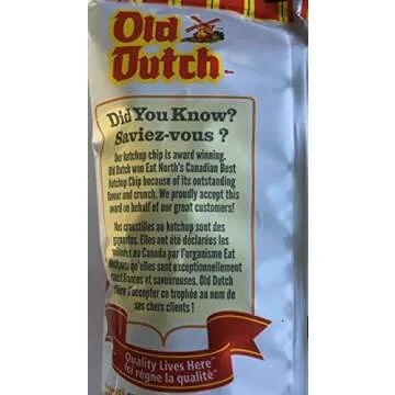 Old Dutch Ketchup Flavoured Chips - Imported From Canada