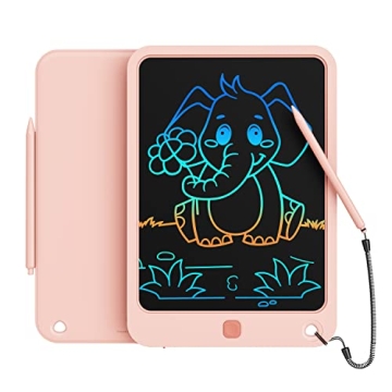 LCD Writing Tablet 10 Inch, Toys for 3 4 5 6 7 8 9 10 Year Old Boys Girls, Colorful Doodle Board Dra...