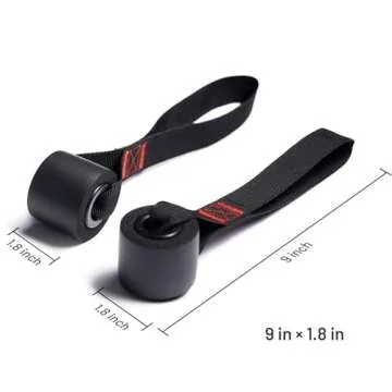 Slim Panda Door Anchor for Resistance Bands Exercises, Resistance Bands Anchor System,Door Gym Attachment for Home Fitness,Strength Training.