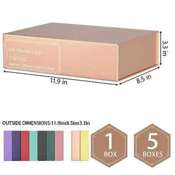 Magnetic Gift Box 11.9" x 8.5" for All Occasions