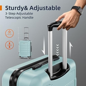 Showkoo Expandable Luggage Set - Durable & Stylish