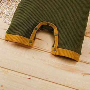 Nicecloud Baby Knitted Romper for Boys & Girls 0-18M