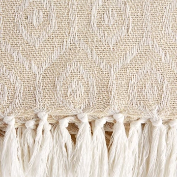 DII Modern Cotton Geometric Throw Blanket for Cozy Decor