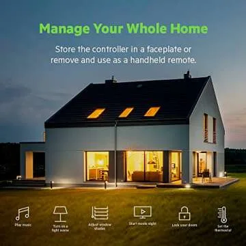Wemo Stage Scene Controller with Thread - Smart Home Remote Control for Apple HomeKit Automation - Bluetooth Controller for Smart Switch, Smart Home Lighting, Smart Home Products - Smart Light Switch