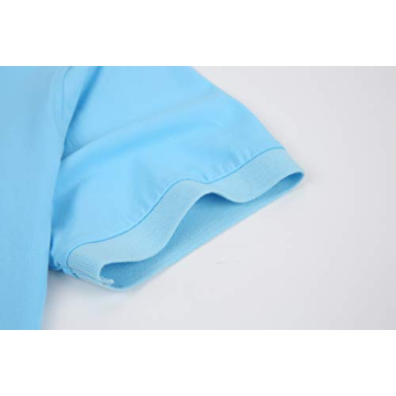 Esabel.C Men's Short Sleeve Performance Polo Shirt