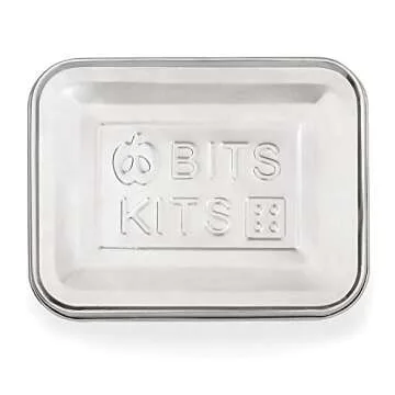 Bits Kits Stainless Steel Bento Box - Lunch & Snack Container