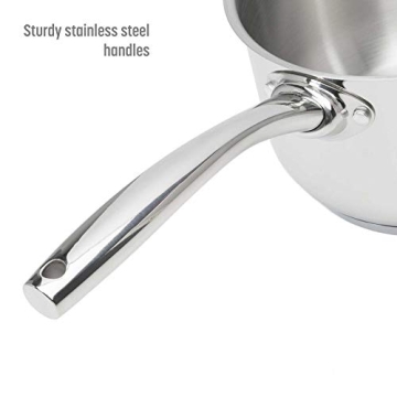 Goodful 12-Piece Cookware Set for Even Heating and Durability