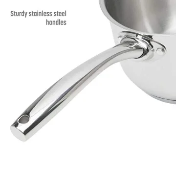 Goodful 12-Piece Cookware Set for Even Heating and Durability