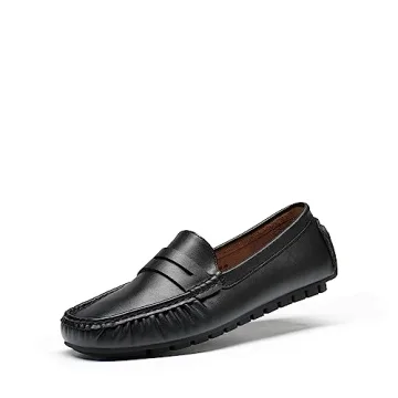 DREAM PAIRS Stylish Slip-on Penny Loafers for Women - Perfect for Business and Casual Wear