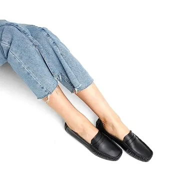 Stylish and Comfortable Women's Slip-on Loafers for Office