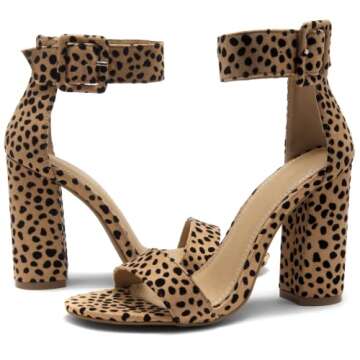 Herstyle Rumors Chunky Heel Sandals for Weddings and Parties