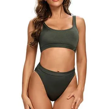 Dixperfect Stylish Two Piece Bikini Set for Trendy Women