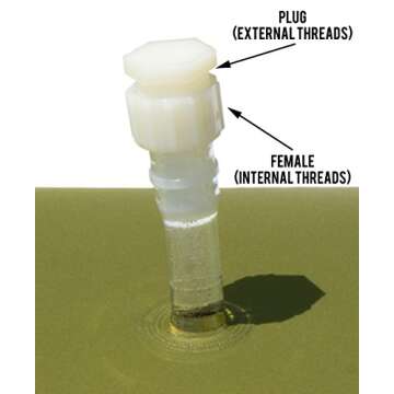 Water Storage Tank - Bladder - Bag - AQUATANK2 Stores Water For Your Emergency Water Supply - It Is a Light-Weight and Portable Water Container, Food-Grade Material, no BPAs (60 Gallon)