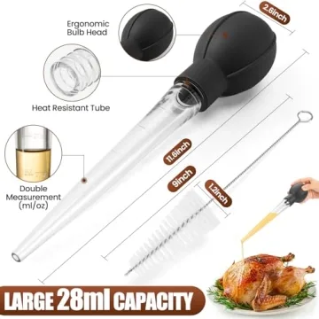 OLESBUR Essential Turkey Baster for Juicy Cooking
