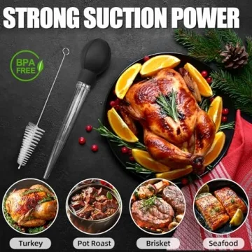 OLESBUR Essential Turkey Baster for Juicy Cooking