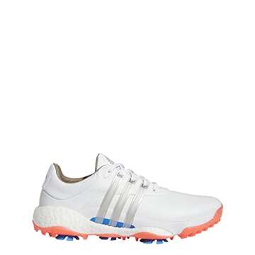 adidas GV7248 Footwear White/Silver Metallic/Turbo 6.5 B - Medium