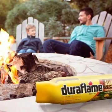 Duraflame Fire Logs 6-Pack for Indoor Outdoor Enjoyment