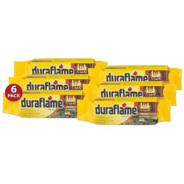Duraflame Fire Logs 6-Pack for Indoor Outdoor Enjoyment