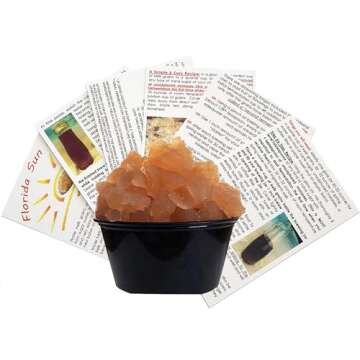 SIX Brewing Bags Plus Large Portion Cup with 33% MORE Live Florida Sun Kefir Natural Water Kefir Grains