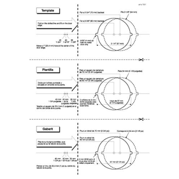Amazon Basics Contemporary Madison Door Lever Passage Satin Nickel