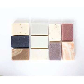 Handmade Soap Gift Set of 5 Custom Mix of Natural Bar Soaps for Her Best Natural Unique Housewarming Birthday or Retirement Gift Idea Great Fun Small Artisan Box for Younger or Older Men or Women