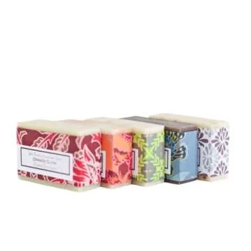 Handmade Soap Gift Set of 5 Custom Mix of Natural Bar Soaps for Her Best Natural Unique Housewarming Birthday or Retirement Gift Idea Great Fun Small Artisan Box for Younger or Older Men or Women