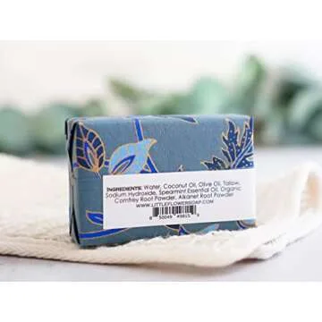 Handmade Soap Gift Set of 5 Custom Mix of Natural Bar Soaps for Her Best Natural Unique Housewarming Birthday or Retirement Gift Idea Great Fun Small Artisan Box for Younger or Older Men or Women