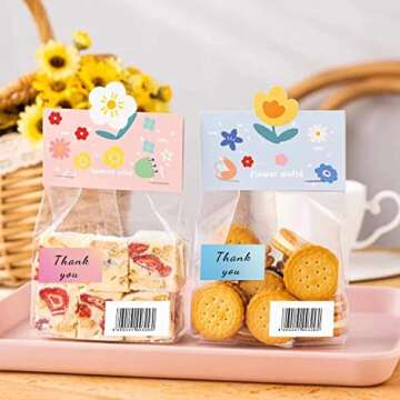 Yeachlaing 1.25×2.25 Inch Pink Direct Thermal Sticker Labels,Self-Adhesive Perforated Barcode Address Labels,700 Labels Per Roll