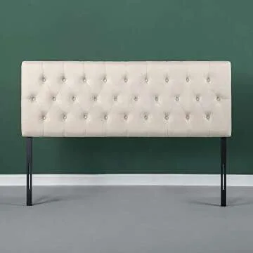 ZINUS Trina Upholstered Headboard - Adjustable, Easy Assembly, Taupe