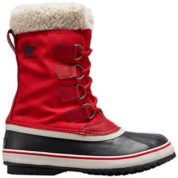 Sorel Women's Winter Boots, Red Mountain Red, 6