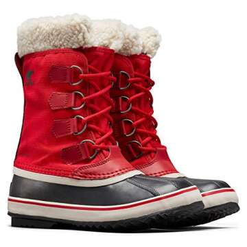 Sorel Women's Winter Boots, Red Mountain Red, 6