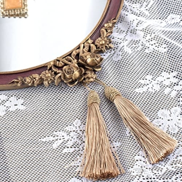 AELS Vintage Wall Mirror - Elegant Gold Decor for Home