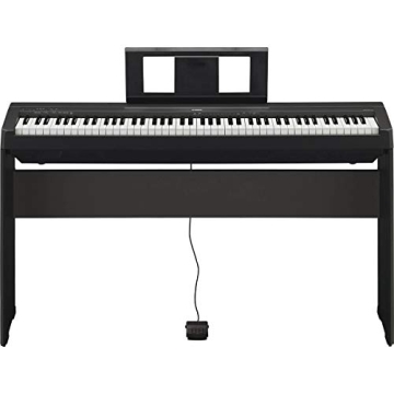 Yamaha P45B 88-Key Weighted Digital Piano for Musicians
