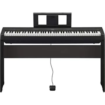 Yamaha P45B 88-Key Weighted Digital Piano for Musicians