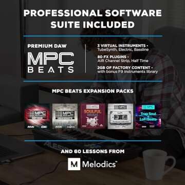 Alesis V49 MKII MIDI Keyboard with 49 Velocity Sensitive Keys