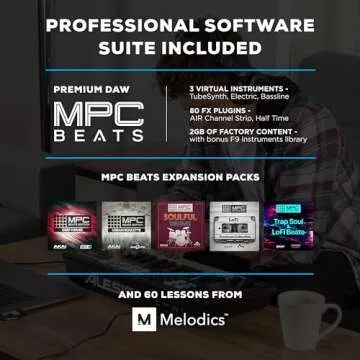 Alesis V49 MKII MIDI Keyboard with 49 Velocity Sensitive Keys